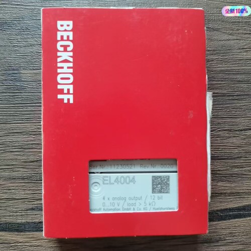 议价EL4004 BECKHOFF倍福 工控模拟输模块维修