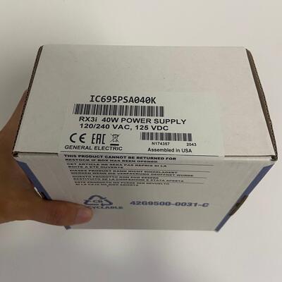 议价IC695PSA040K RX3i 40W工业工控电源模块维修