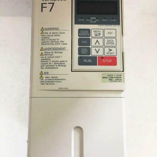 议价CIMR-F7B41P5 安川F7变频器 400V 1.5kW 调速装置维修