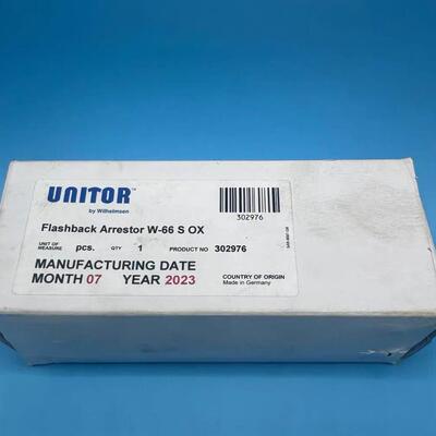 议价302976 W-66 S OX 回火阀 UNITOR工业阻火装置维修