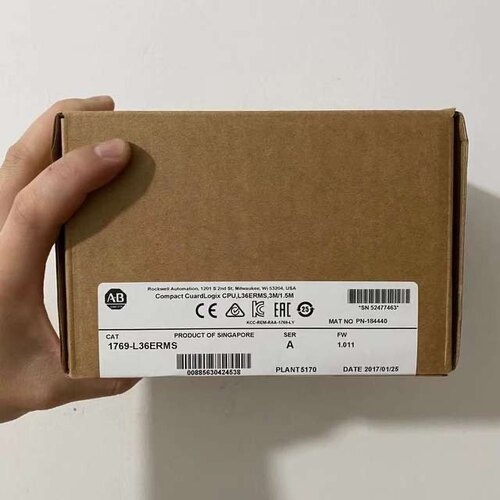 议价1769-L36ERMS AB Compact GuardLogix CPU控制模块维修