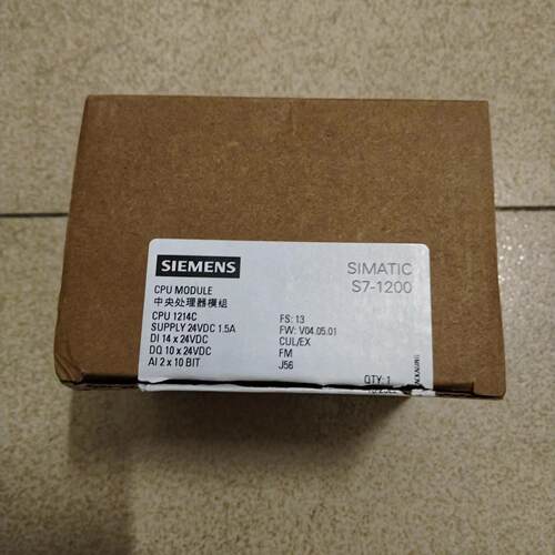 议价214-1AG40 CPU模块 中央处理器模组 S7-1200 PLC模块维修