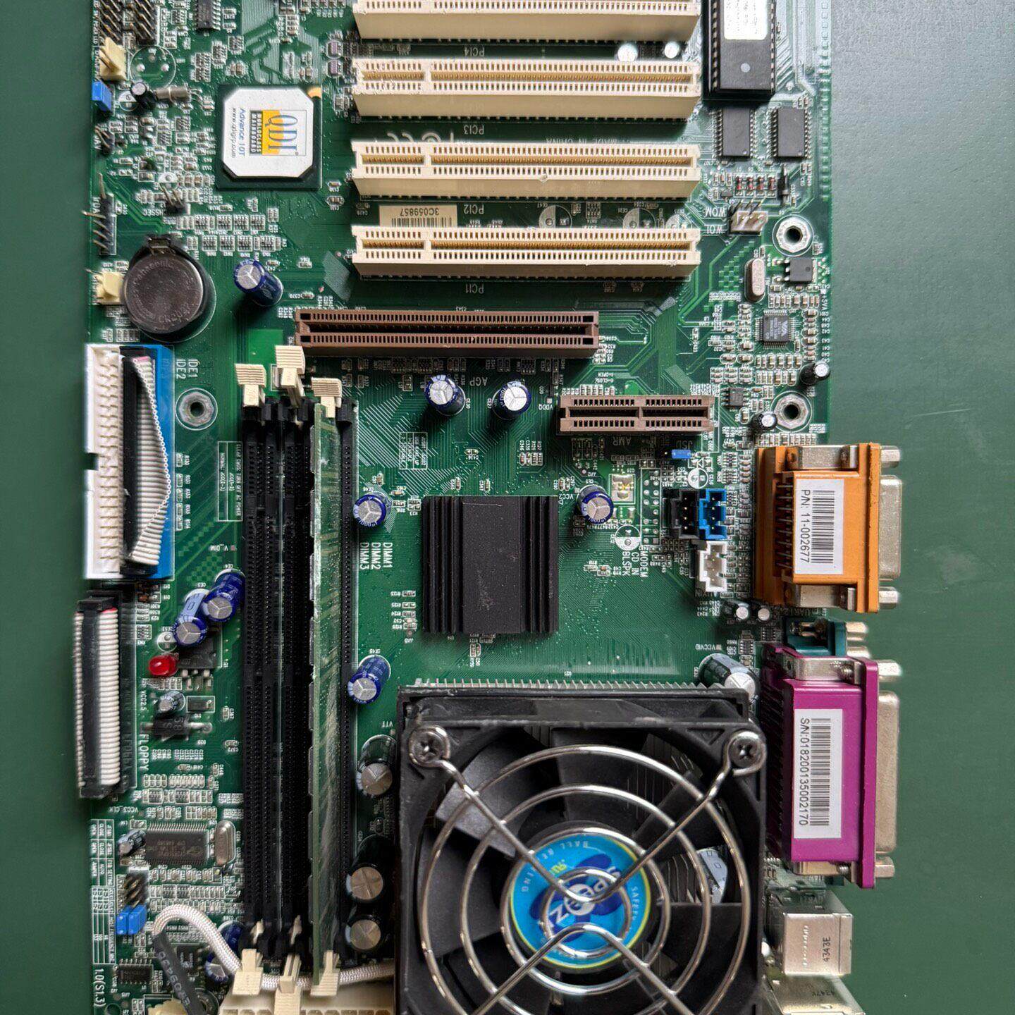 议价P6V694T/A10T-A 11-002677 QDI工控主板 工业设备主板维修