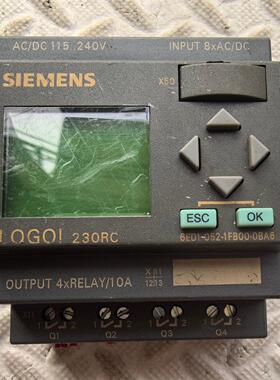 议价6ED1052-1FB00-0BA6 LOGO!230RC 工控逻辑控制器维修