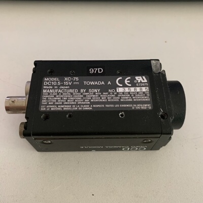 议价XC-75 索尼工业彩色CCD相机 工业自动化设备器材维修