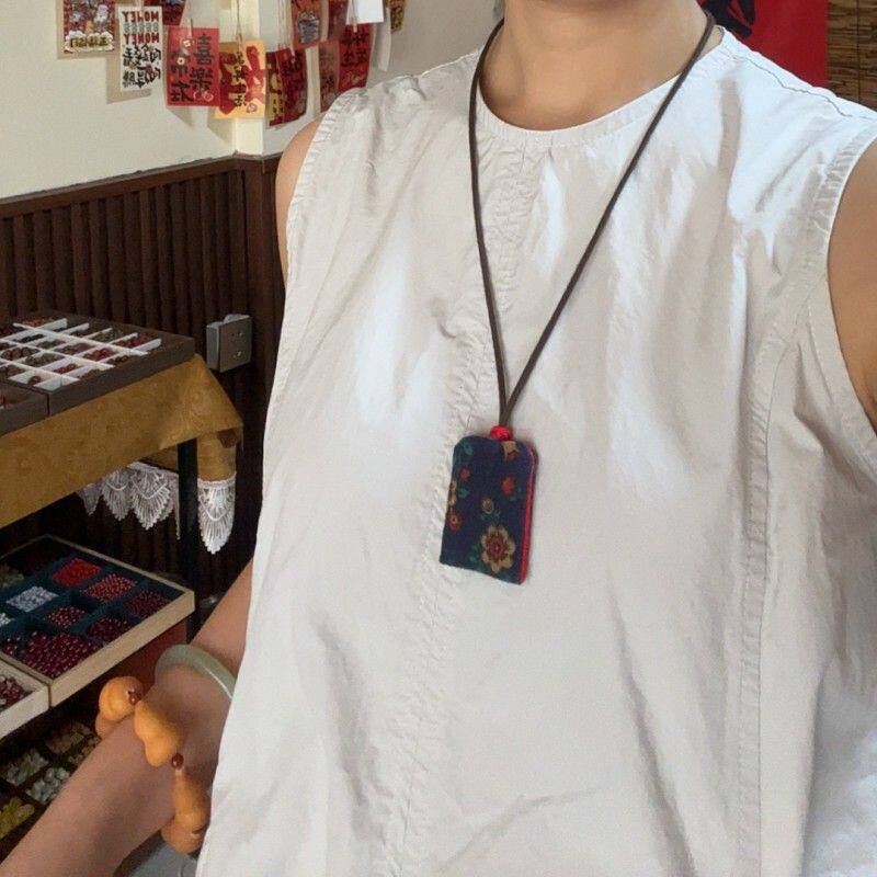 装符空袋吊坠挂脖三角平安符保护袋朱砂袋免缝男女宝宝儿童福袋