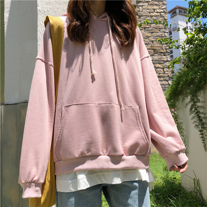 ÎÀÒÂÅ®Á¬Ã±2018Çïװпɫ¿íËɺ«°æÑ§Éúulzzang³¤ÐäÍâÌ×ÉÏÒÂ