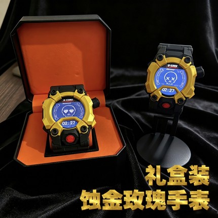 三角洲行动模型 红狼蚀金玫瑰手表实物周边3D打印收藏摆件cos道具
