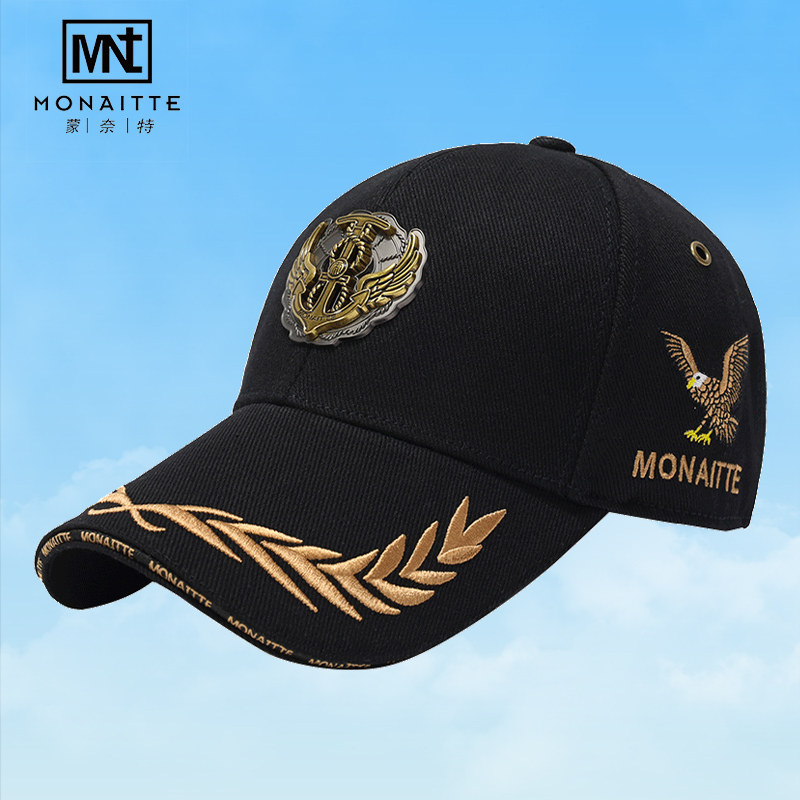 高档帽子男新款春秋鸭舌帽防晒遮阳骑行大头登山四季棒球帽女潮牌