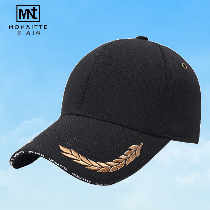 高品质帽子男春秋新款防晒棒球帽户外运动四季大头遮阳鸭舌帽女潮