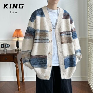 百搭气质原宿流行ins简约外套 慵懒潮流新款 青少年开衫 日系时尚