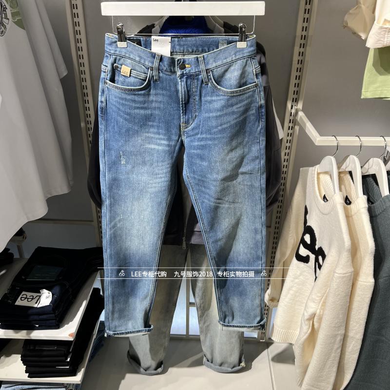 Lee拉链长裤水洗秋冬牛仔裤