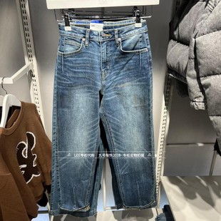 LWB2614113MK00F 女士411宽松小脚做旧牛仔裤 A09773 2026款 Lee正品