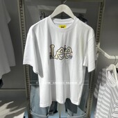2025年新款 情侣款 宽松纯棉短袖 Lee正品 T恤LUT0113293RX00F K14000