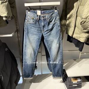 Lee正品2025春款男士726标准小直脚牛仔裤LMB251726207707-A06515
