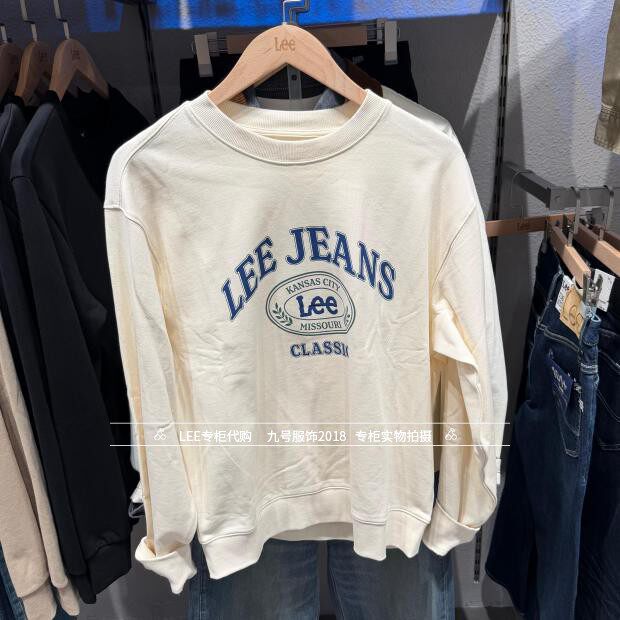 Lee青春流行男士印花卫衣