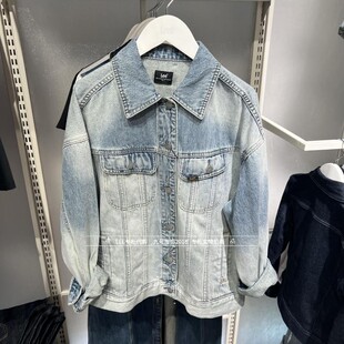 LWT009560101291 女士宽松牛仔夹克外套 A06333 2024款 Lee专柜正品