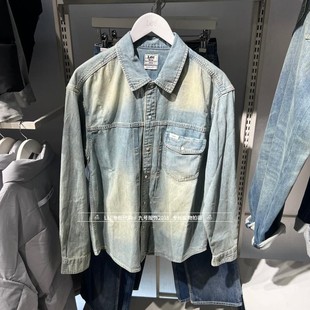 2026春款 LMT0118835FQ00F 男士 做旧牛仔棉衬衫 A09870 101 Lee正品