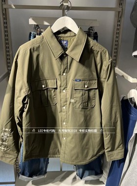 Lee正品 2025冬男士101+刺绣夹克夹棉外套LMT011007209244-A09130