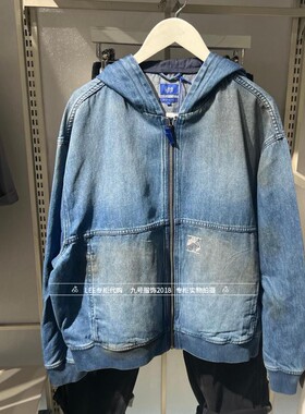 Lee正品 2025秋新款男士连帽拉链牛仔外套LMT011306101291-A09281
