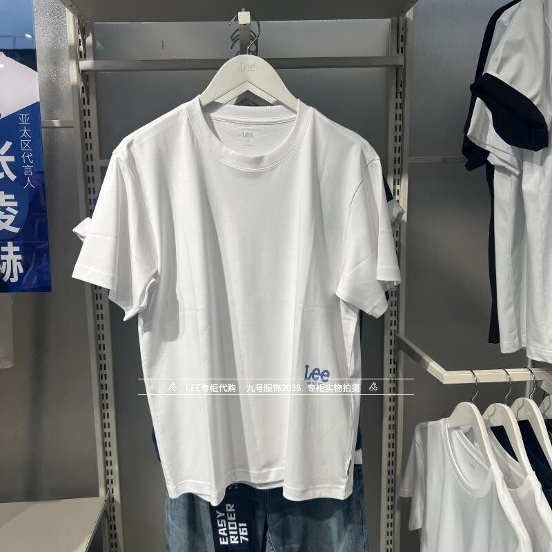 Lee正品2025秋款男士印花宽松纯棉短袖T恤LMT011081207754-K14000