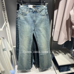 Lee正品2025新款女士426微喇复古蓝牛仔裤LWB256426209121-A09011