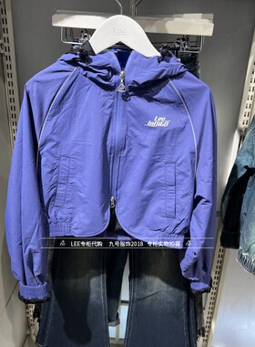 Lee正品2025春季女士连帽休闲工装短外套 LWT010209207724-A07961