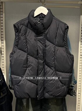 Lee正品 2025秋冬款男女同款拉链羽绒马甲LUT011103209240-A09131