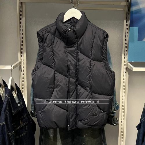 Lee青春流行情侣款羽绒马甲