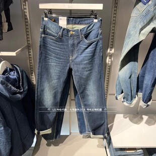 Lee正品2025秋冬男士绒731锥形小脚牛仔裤LMB256731101292-A09186