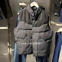 Lee正品 2025秋冬款男士101+立领羽绒马甲LMT011014209244-A09131