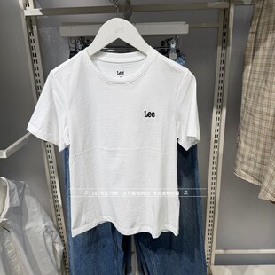 T恤LWT012538211000 女士LOGO刺绣纯棉短袖 K14000 2026新款 Lee正品