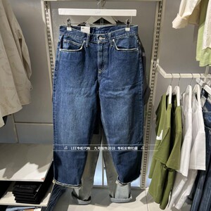 Lee正品2024秋冬男士601宽松直筒牛仔裤 LMB246601203414-A06135