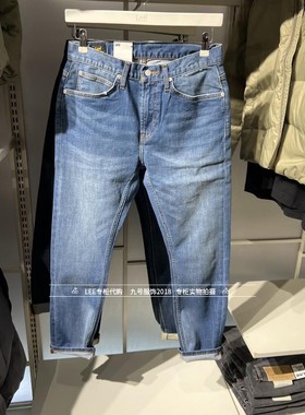 Lee正品 2025春款男士709修身小脚牛仔裤LMB1007093QJ00F-A08260