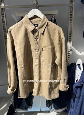 Lee翻领男士青春流行衬衫