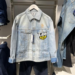 水洗牛仔夹克外套LMT011885211013 Lee正品 101 男士 A09871 2026款