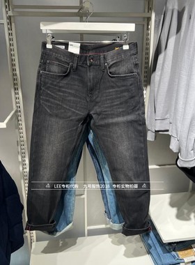 Lee正品2025秋冬男士暖岩705小直筒牛仔裤LMB256705209161-A09245