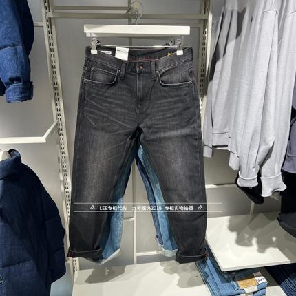 Lee正品2025秋冬男士暖岩705小直筒牛仔裤LMB256705209161-A09245