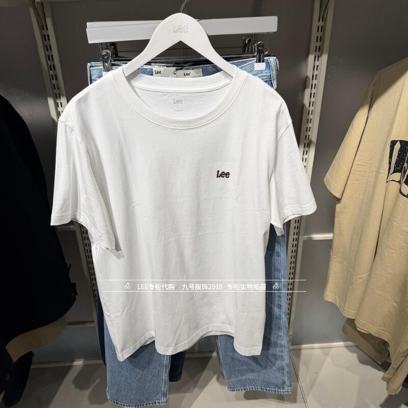 Lee正品2026新款男士圆领时尚印花短袖T恤LMT012004211000-K14000