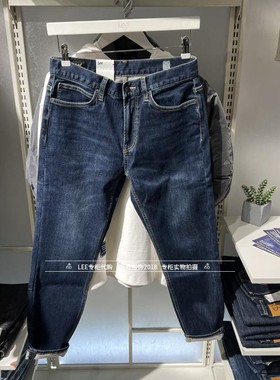 Lee正品24秋冬男士加绒731宽松小脚牛仔裤LMB246731203488-A06118