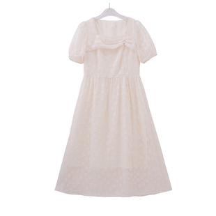 魔系列女装夏季时尚优雅气质收腰显瘦连衣裙 D22116631