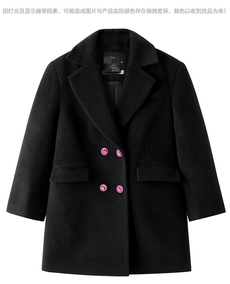 毛呢大衣直筒显瘦外套女