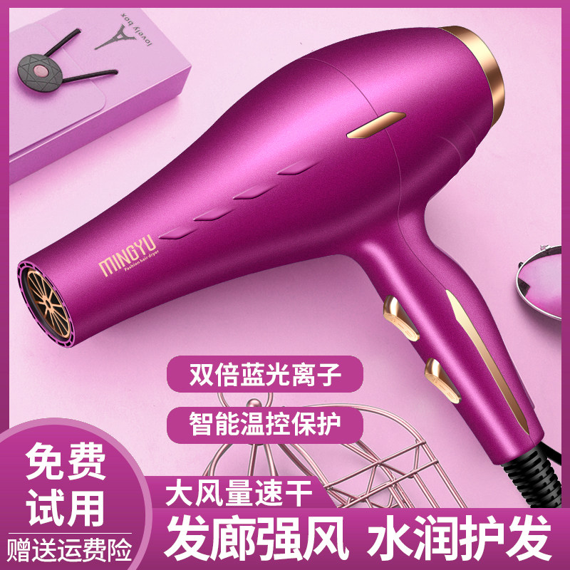 电吹风机家用2200W负离子护发大功率发廊理发店冷热吹风筒男静音