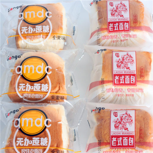 良佳故事全麦老式奶香面包散称包装休闲早餐零食糕点整箱代餐即食