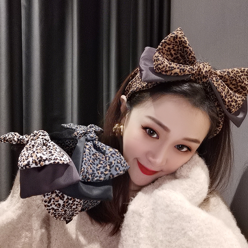 包邮甜美同款棉麻网红大蝴蝶结