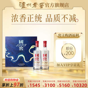 【礼盒甄选】38度国窖1573酒星河璀璨礼盒装套装500ml*2