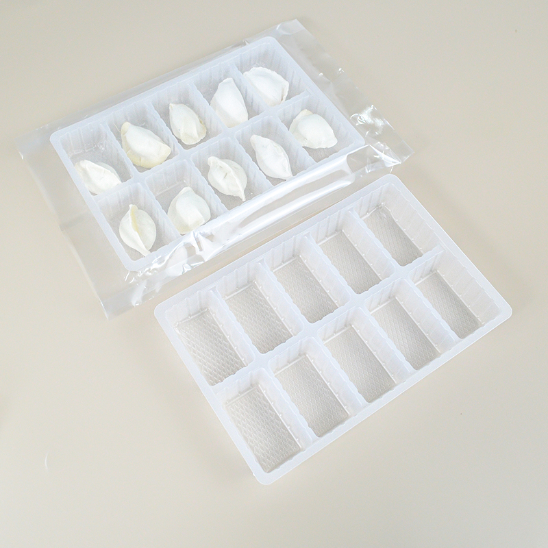 泽求馄饨水饺内托方形PP大格托盒