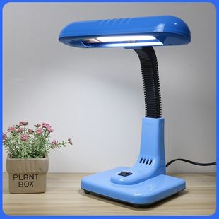 东恒换灯管式台灯插电式led护眼书桌学生学习按钮开关卧室床头灯