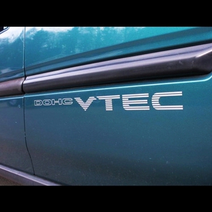 搞笑 改装FD车贴 适合HONDA CIVIC DOHC VTEC 反光贴 车贴 贴纸