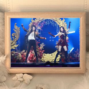 SNH48诗情画奕周边同款周诗雨王奕舞台海报定制生日礼物装饰摆件